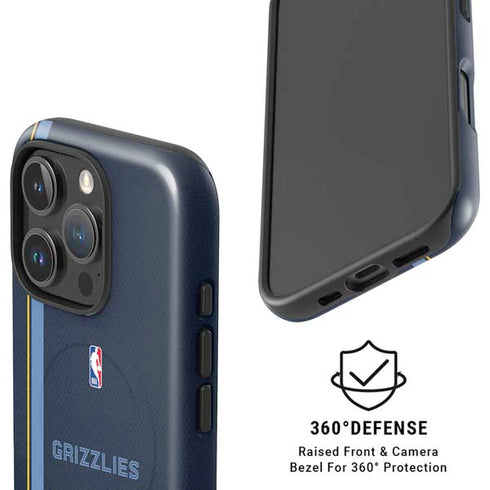 NBA Memphis Grizzlies Jersey iPhone 16 Pro Magsafe Impact Case